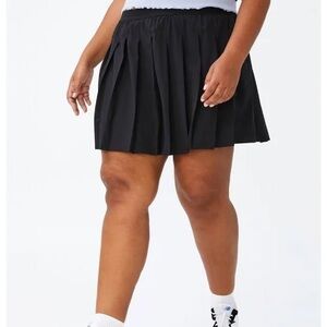 NEW Cotton On Black Tennis Skirt